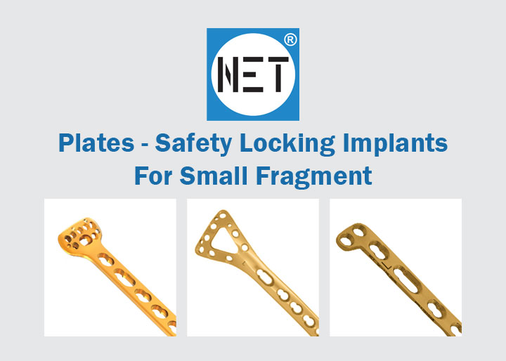 Plates - Safety Locking Implants For Small Fragment