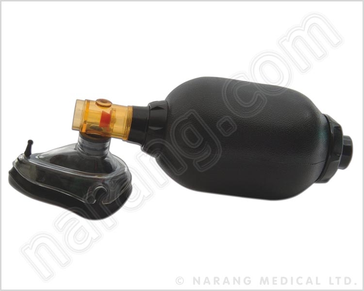 Ambu Type Bags Black Rubber, Ambu Type Bags Black Rubber