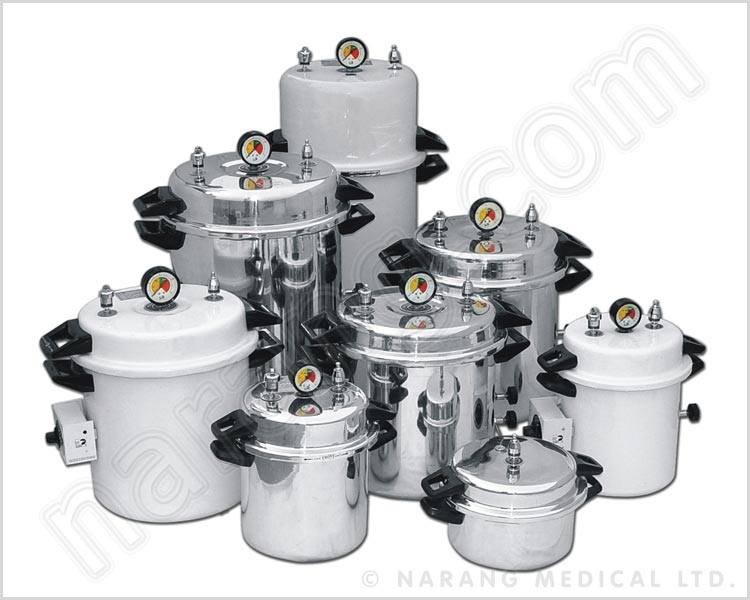 Autoclaves - Pressure Steam Sterilizers (Aluminum - Seamless)