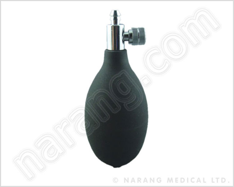 Sphygmo Bulb with pressure control valve