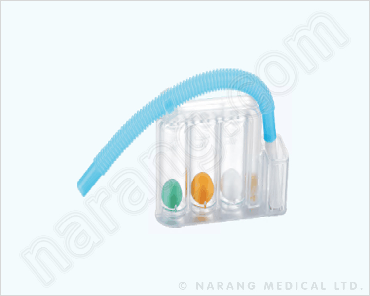 Three Ball Spirometer/ Breathing or Lung Exerciser, CE Marked