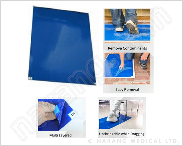 Sticky Mats to remove Contaminants/Infection at doorstep
