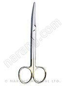 Scissors, Mayo, Curved, 140mm