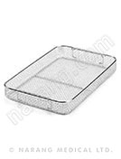 Instrument Tray, Wire Mesh, S/S, 80 x 240 x 50mm