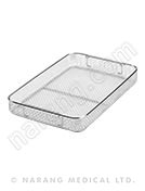 Instrument Tray, Wire Mesh, S/S, 480x240x50mm
