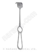 Retractor, Volkmann, Sharp, 6 Prongs, 215mm