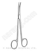 Scissors, Metzenbaum-Nelson, Curved, BL/BL. 230mm