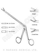 Rongeur, Cup, Spurling Working Length 130mm, Up Biting, 4x10mm