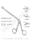 Rongeur, Cup, Spurling Working Length 180mm, Straight, 4x10mm