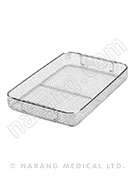 Instrument Tray, Wire Mesh, S/S, 480x240x50mm