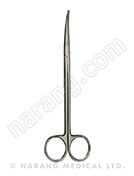 Scissors, Metzenbalem flat curved, 180mm