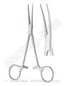 Forceps Coller Curved, 160 mm