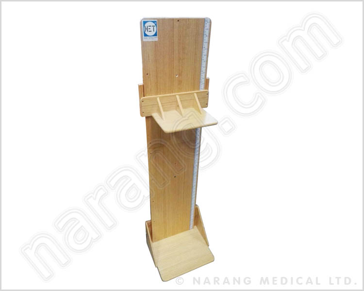 WS041 - Baby Height Measuring Board, Wooden, Collapsible