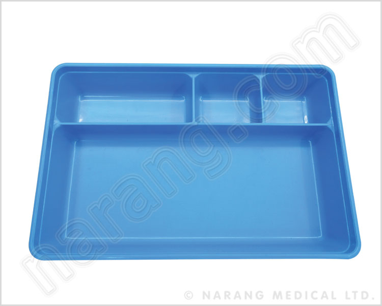Tray with Compartment, Polypropylene