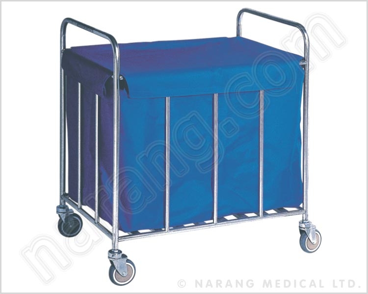 HF2048 - Trolley for Dirty Linen & Waste, S.S.