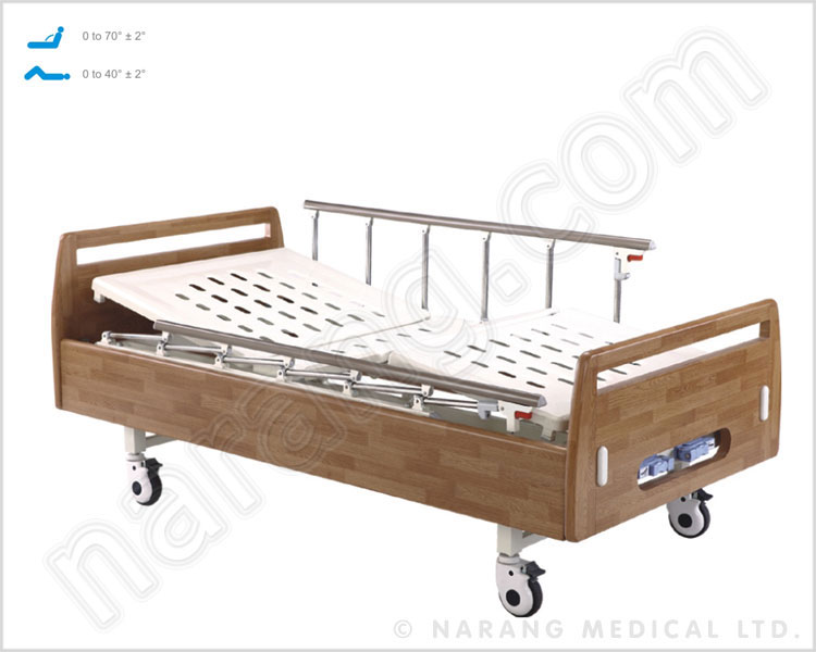 HF1822 - Manual Bed, Two Function For Home Care