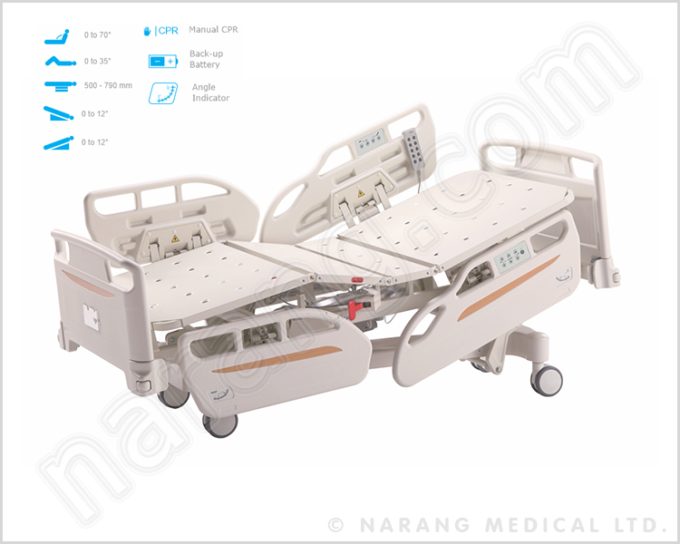 HF1047B - ICU Bed 5 Function Electric