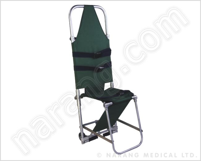 HF5084 - Stretcher Cum Wheel Chair Single Fold With 2 Wheels