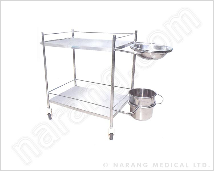 HF478a - Dressing Trolley Stainless steel