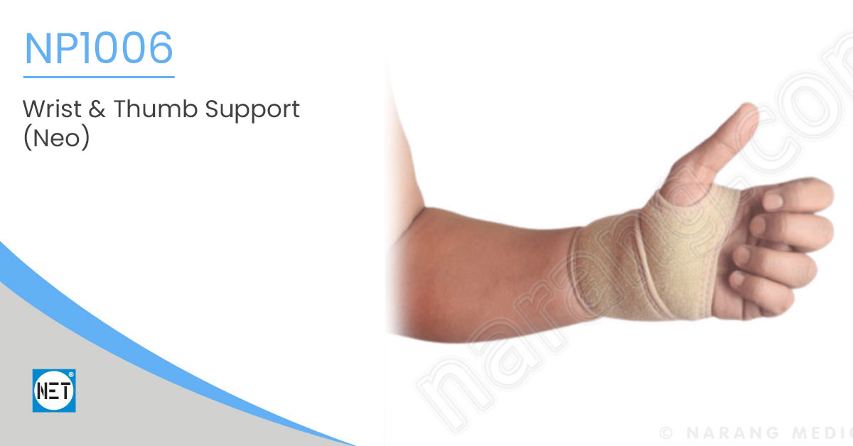 Wrist & Thumb Support (Neo) NP1006 Wrist & Thumb Support (Neo