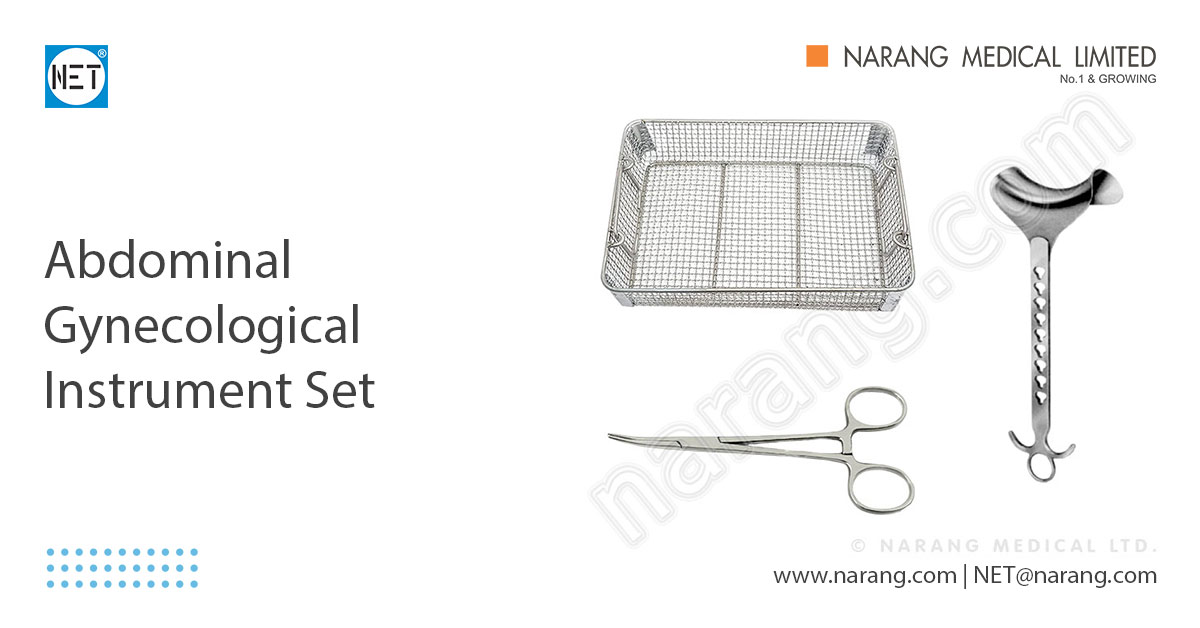 Abdominal Gynecological Instrument Set, Abdominal Gynecological ...
