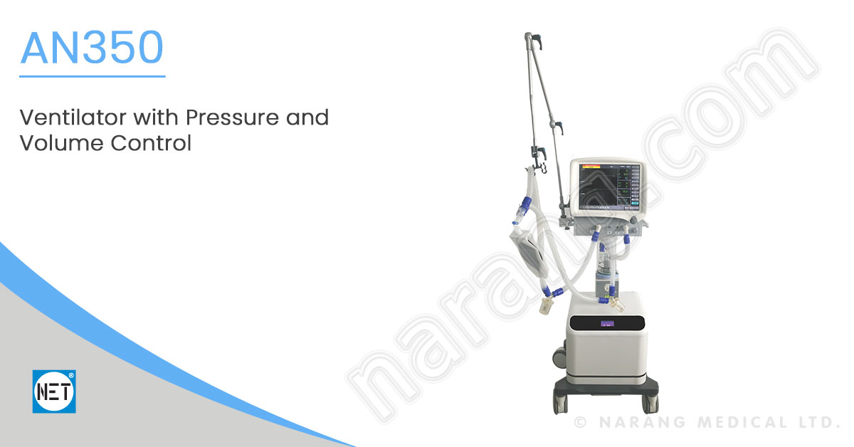 ICU Ventilator with Pressure and Volume Control - AN350 | ICU ...
