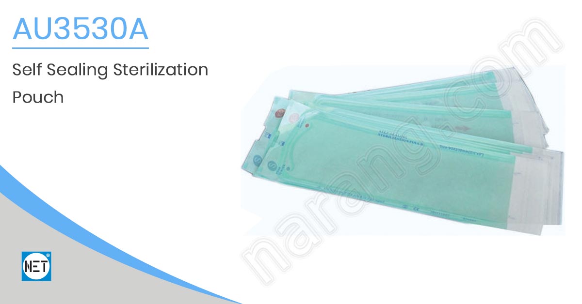 Self Sealing Sterilization Pouch AU3530A Self Sealing Sterilization