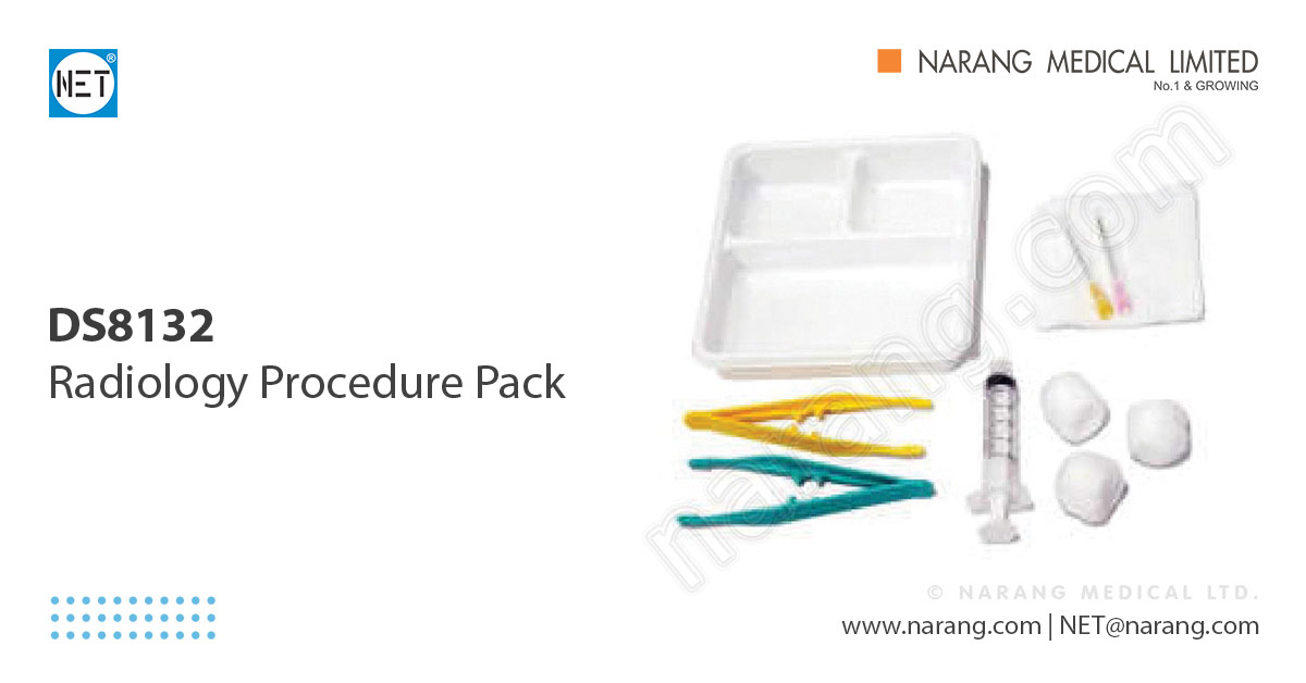 Radiology Procedure Pack DS8132 Radiology Procedure Pack DS8132