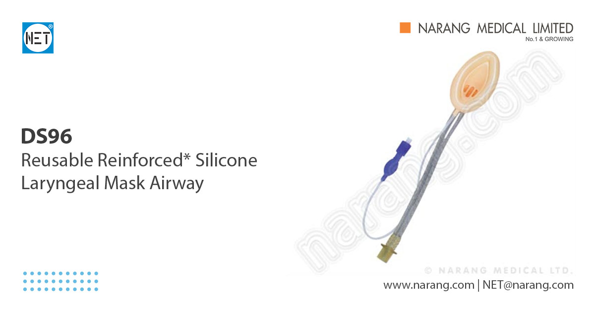 Reusable Reinforced Silicone Laryngeal Mask Airway DS96 Reusable