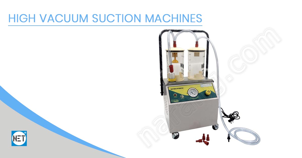 Suction Machine High Vacuum, Rotary Vane Pump Medical, Portable Suction