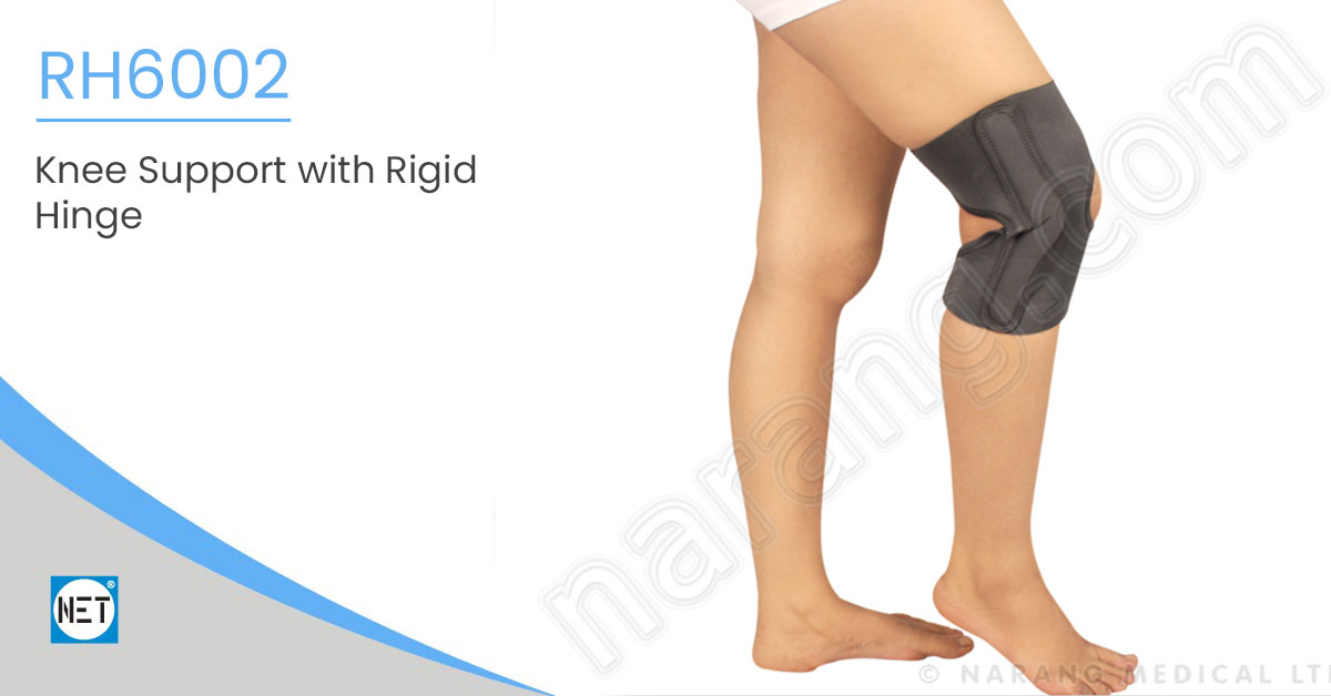 Knee Support with Rigid Hinge RH6002 Knee Support with Rigid Hinges