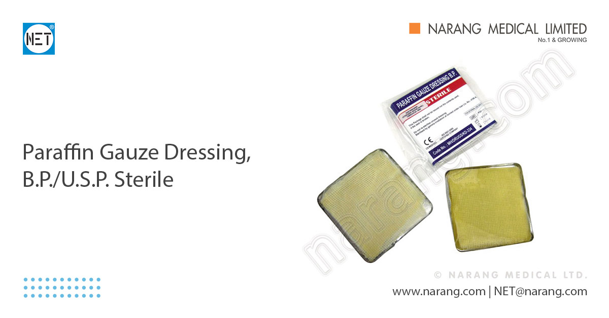 Paraffin Gauze Dressing, B.P./U.S.P. Sterile SD901 Paraffin Gauze
