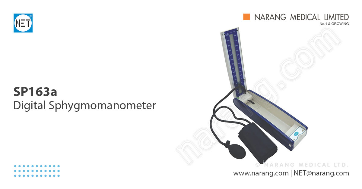 Digital Sphygmomanometer SP163 Digital Sphygmomanometer SP163