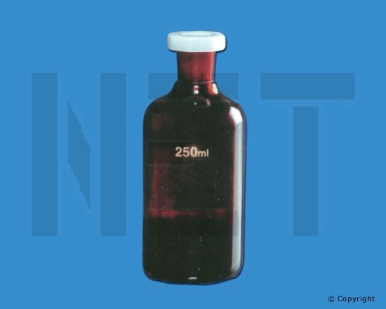 Bottles : Reagent with I/C stopper, Amber, Narrow Mouth