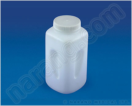 WIDE MOUTH SQUARE BOTTLE, PP