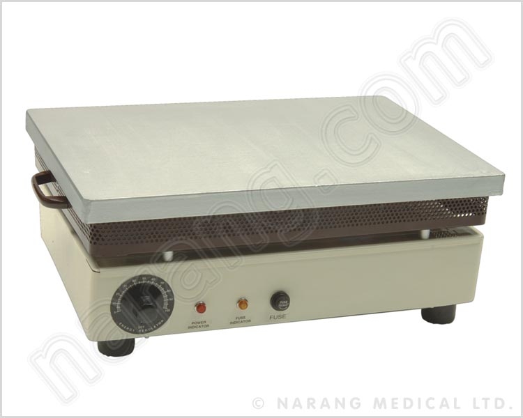 Laboratory Rectangular Heating Plate with Cast Iron Top