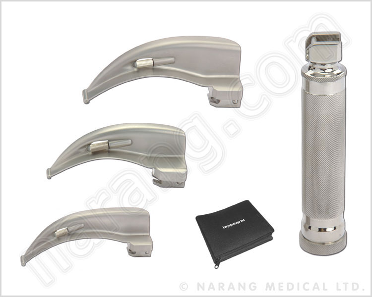 LS013 - MC- Intosh Laryngoscope set (with handle)