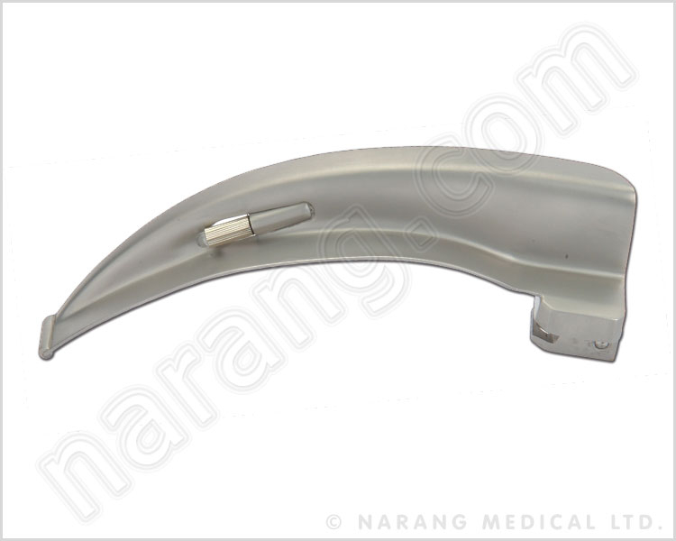 LS210 - Macintosh Type Curved Laryngoscope Blades - Stainless Steel, SATIN / DULL FINISH
