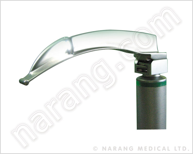 NET-INTEGRATED : Miller Type Reusable Fibre Optic Laryngoscope Blade 