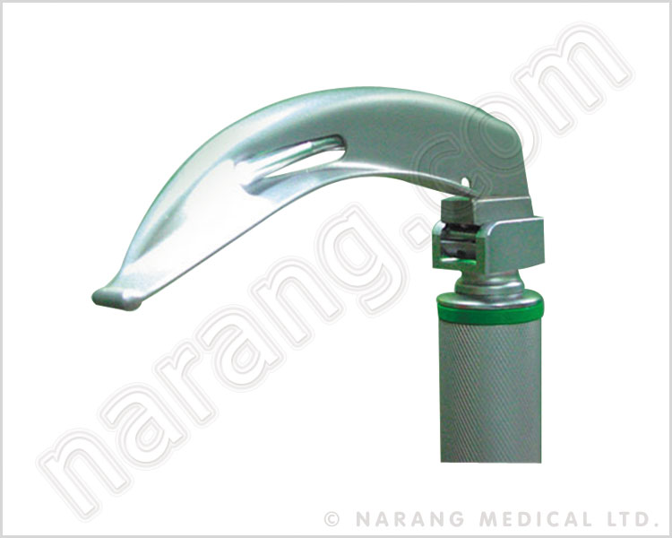 NET-MODULAR : Miller Type Reusable Fibre Optic Laryngoscope Blade