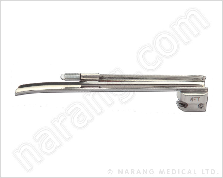 LS217 - Miller Type Straight Laryngoscope Blades - Stainless Steel (Polished Finish)