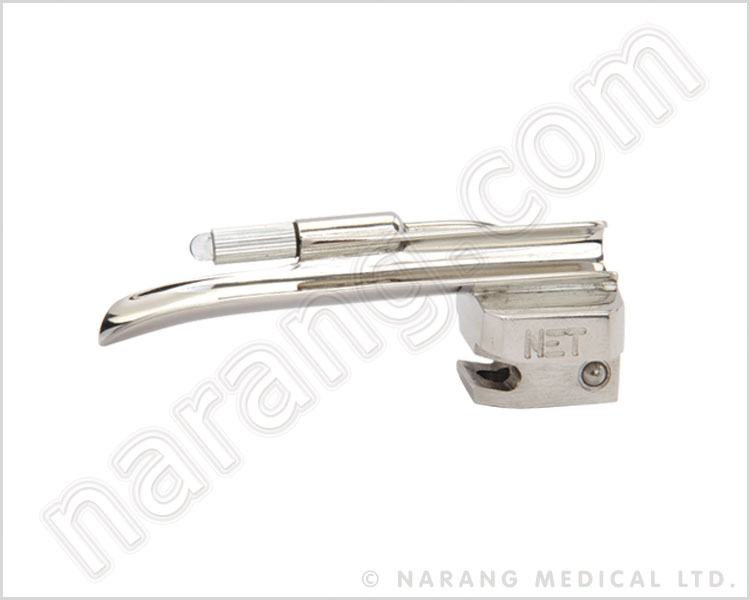 LS237 - Miller Type Straight Laryngoscope Blades - Stainless Steel (Polished Finish)