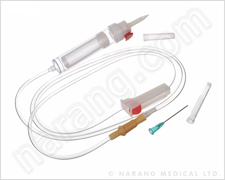 Blood Administration Set With Needle