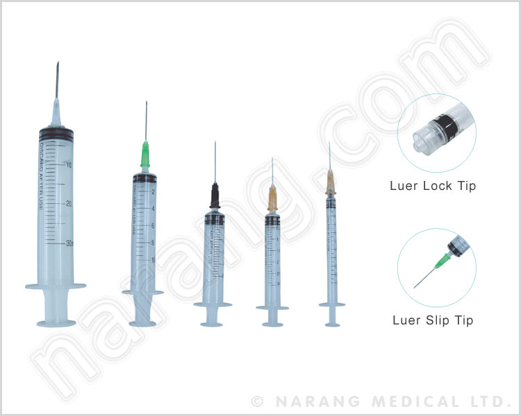 Disposable Syringe With Needles