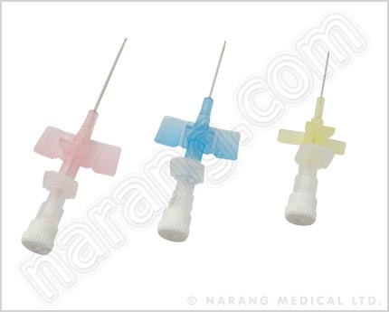 Tube for intravenous fluids injections to implantable port for chemotherapy  Stock Photo