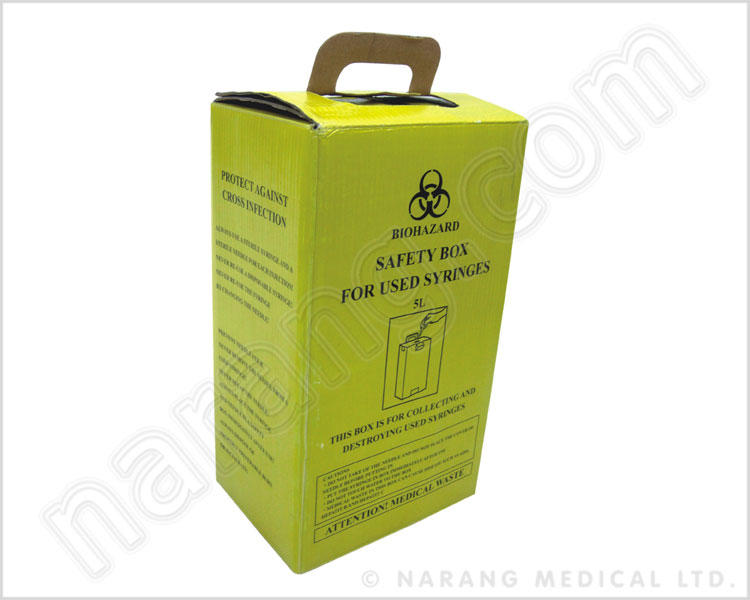 Safety Box - Cardboard, 5 Litre