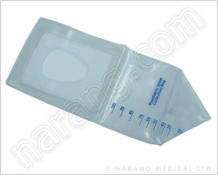 Urine Drainage Bag, 100ml P.V.C. Sterile