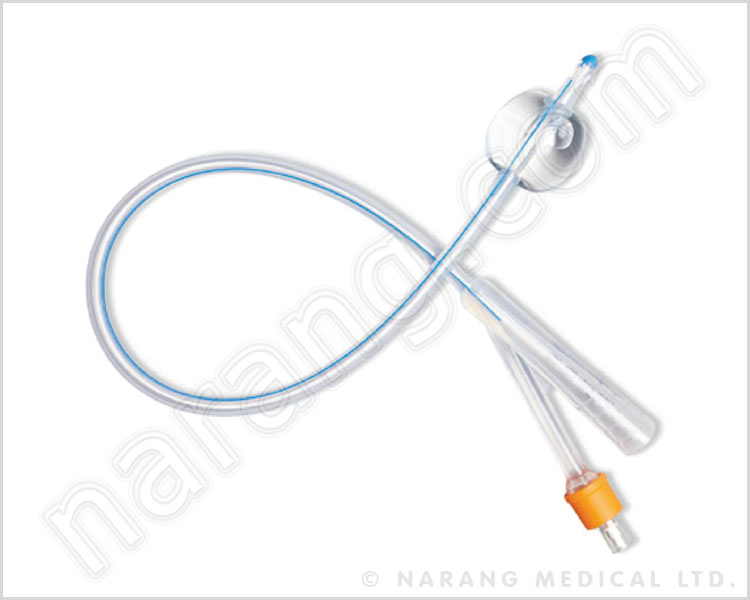 2 way Silicone Cathter, 410mm - Silicone Foley Catheter