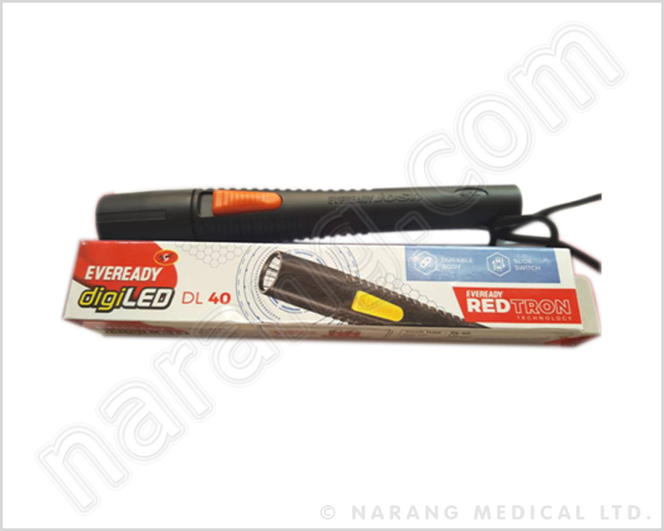 DL-40 - Medical-Grade Pen Flashlight, Pre-Focused