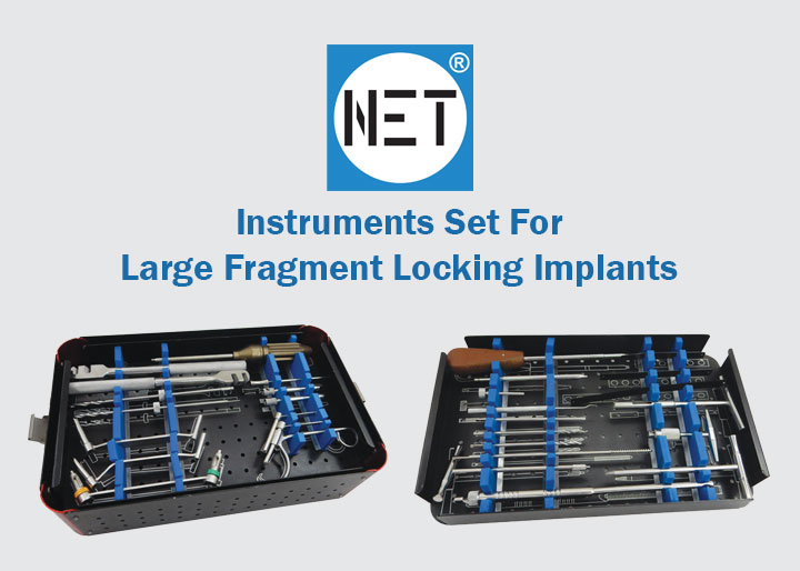 Instruments Set Large Fragment Locking Implant
